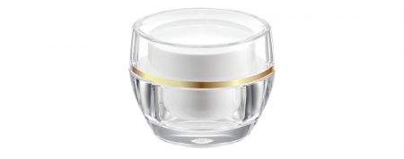 Barattolo ovale in acrilico da 50ml - Imballaggio VDA-50 Flying Symphony